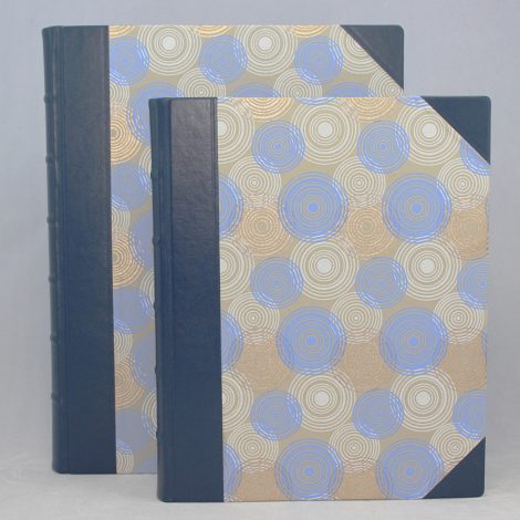 Gästebuch Indianrings mit Halbledereinband