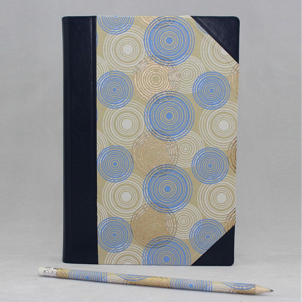 Notizbuch „Indianrings“ Halbleder