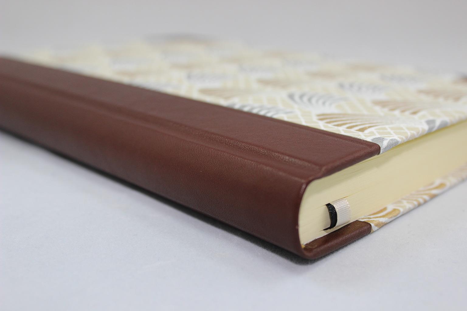 Notizbuch „Muschel“ Halbleder – Bild 3