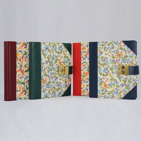 Poesiealbum und Tagebuch mit Schloss Florentina Halbleder