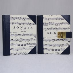 Poesiealbum oder Tagebuch mit Schloss Sonata
