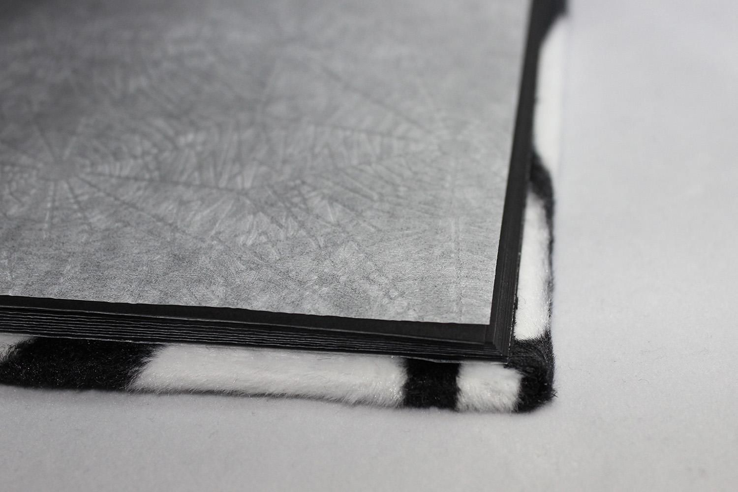 Set Leopard - Fotoalbum mit Kordelbindung + Notizbuch – Bild 5