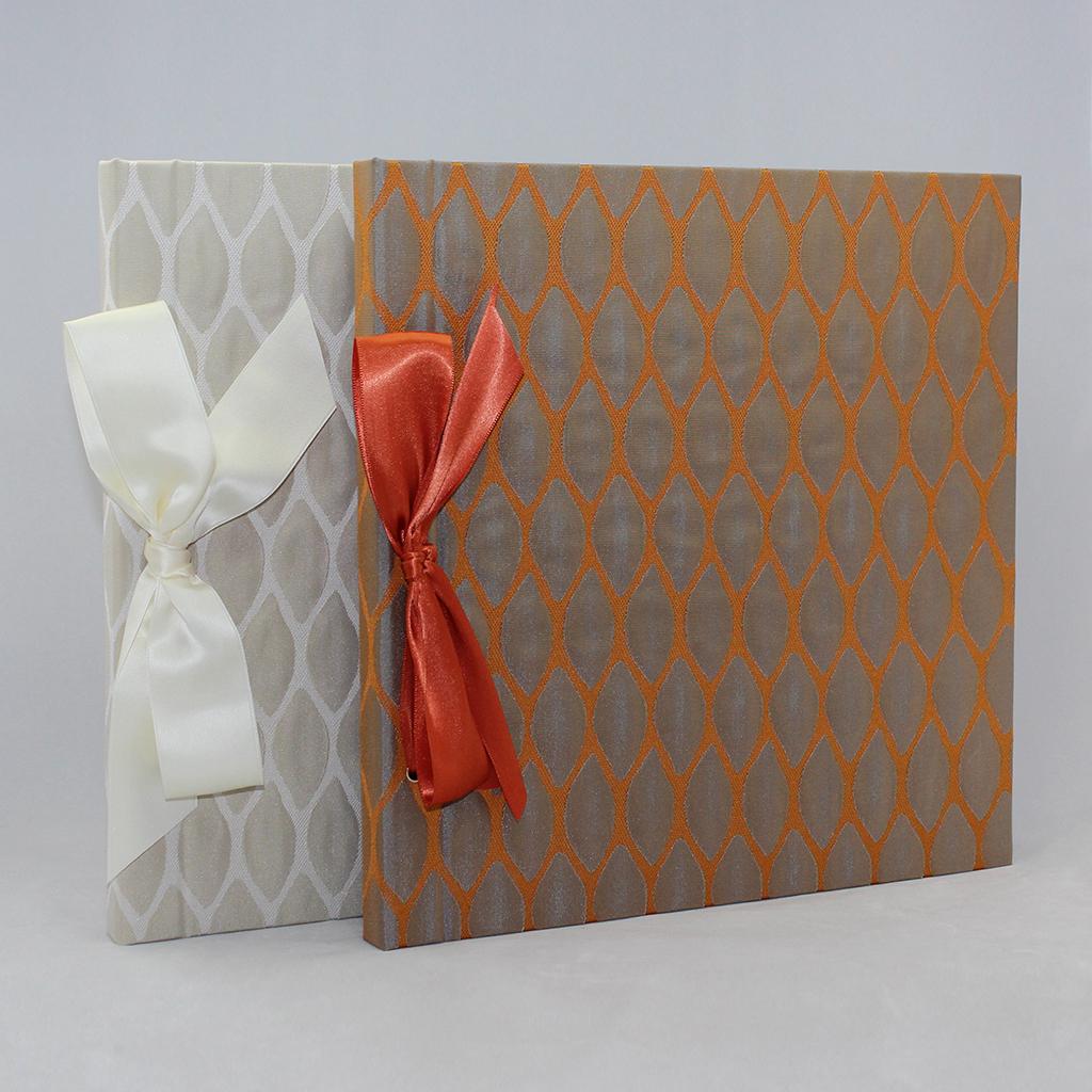 Fotoalbum Moire mit Kordelbindung L