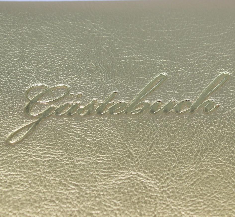 Gästebuch gold
