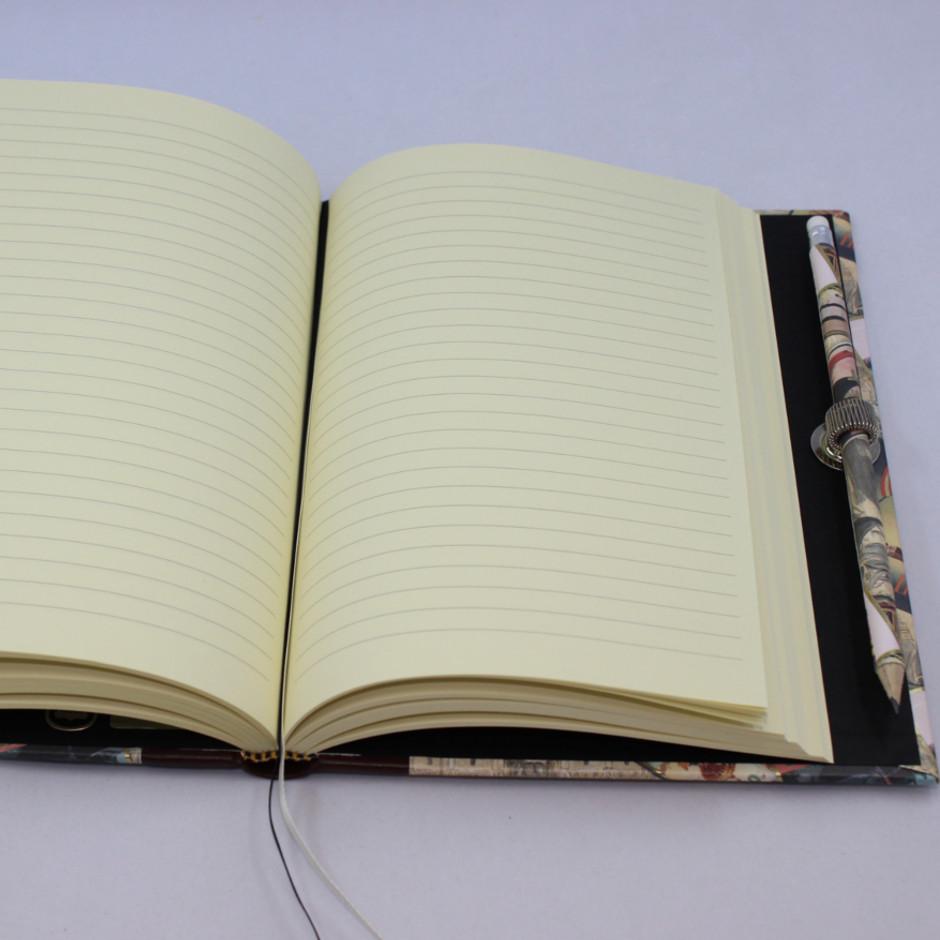 Notizbuch Venezia mit passendem Stifthalter