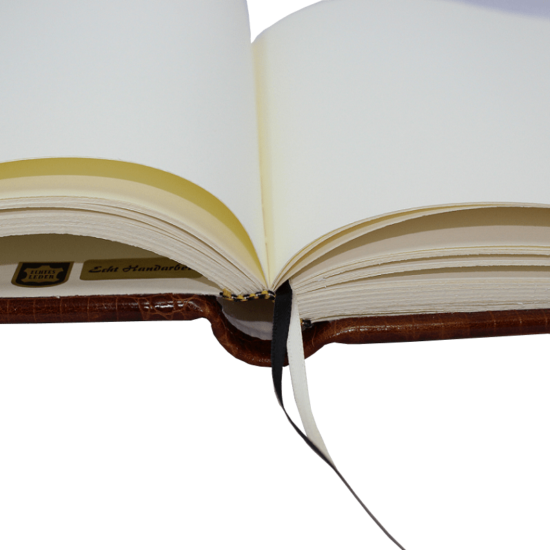 Gästebuch Kroko aus Vollrindleder
