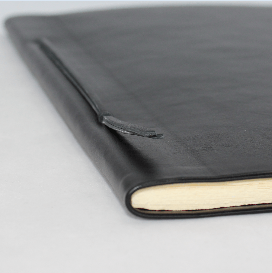 Business-Mappe Riemchenbindung schwarz Business-Mappe Riemchenbindung schwarz