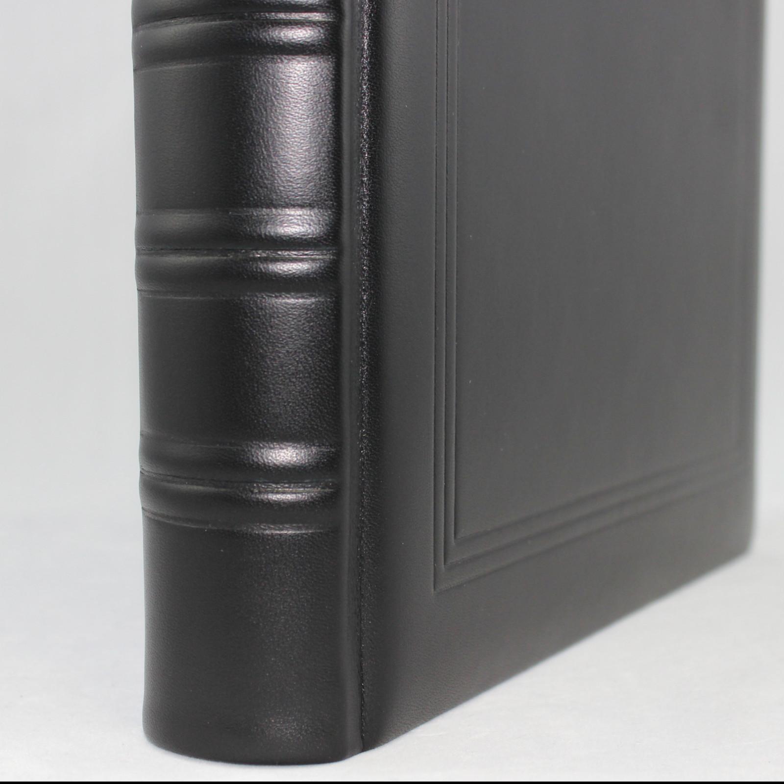 Vera Donna Gästebuch glattes Vollrindleder mit doppelten Bünden Vera Donna Gästebuch glattes Vollrindleder mit doppelten Bünden