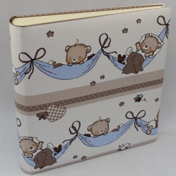 Kinderalbum Teddy. Buchbinderei Vera Donna. Handmade