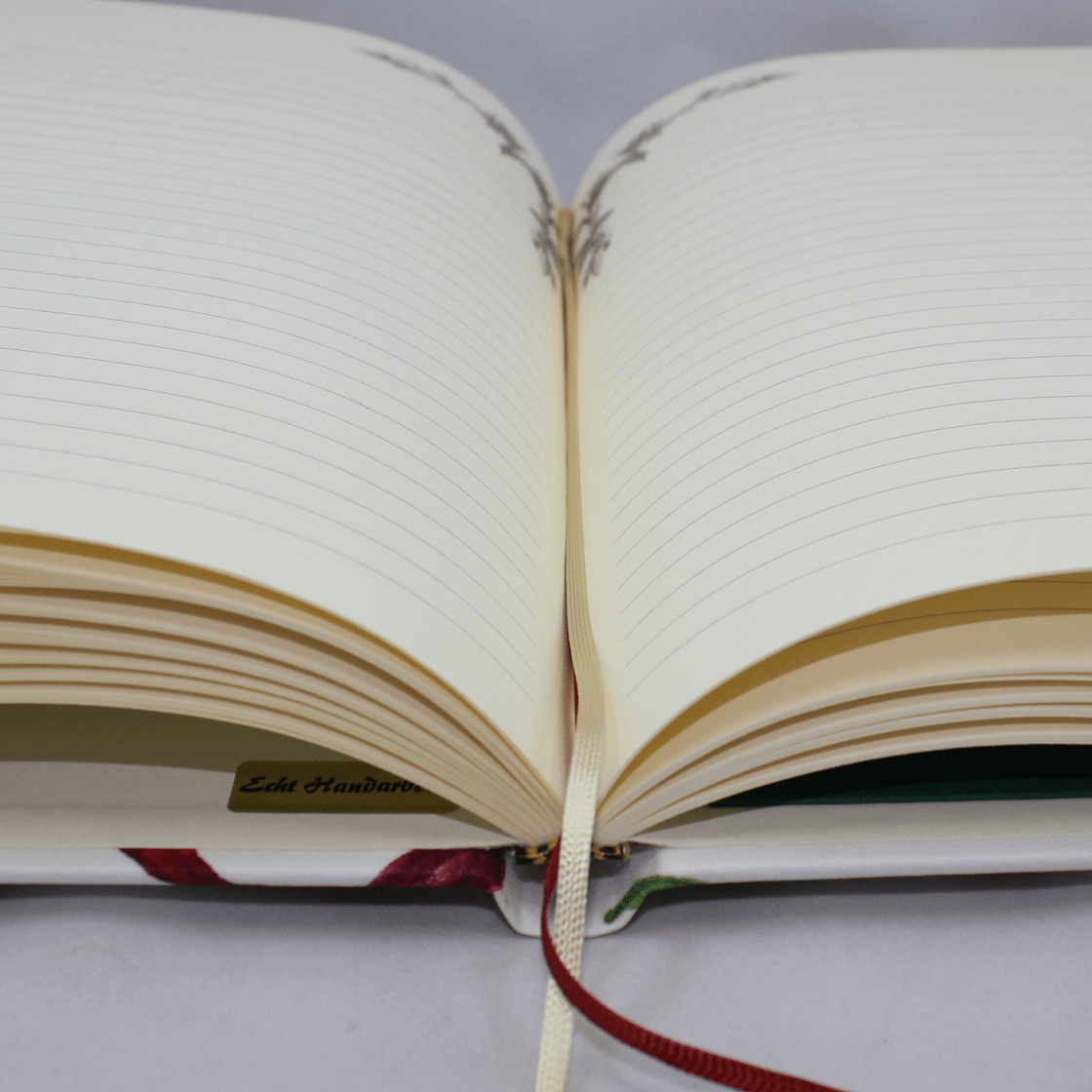 Kochrezept Sammelbuch Peperoni liniertes Einschreibpapier Hochwertiges Einschreibpapier in Fadenheftung