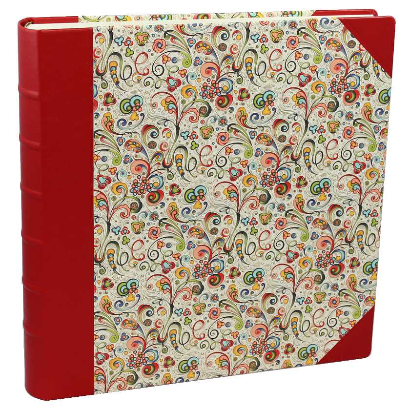 Fotoalbum Tempesta groß rot