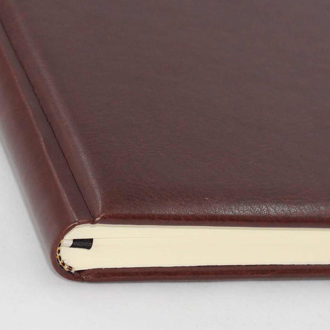 Gästebuch Memory dunkelbraun handgerissener Büttenblock