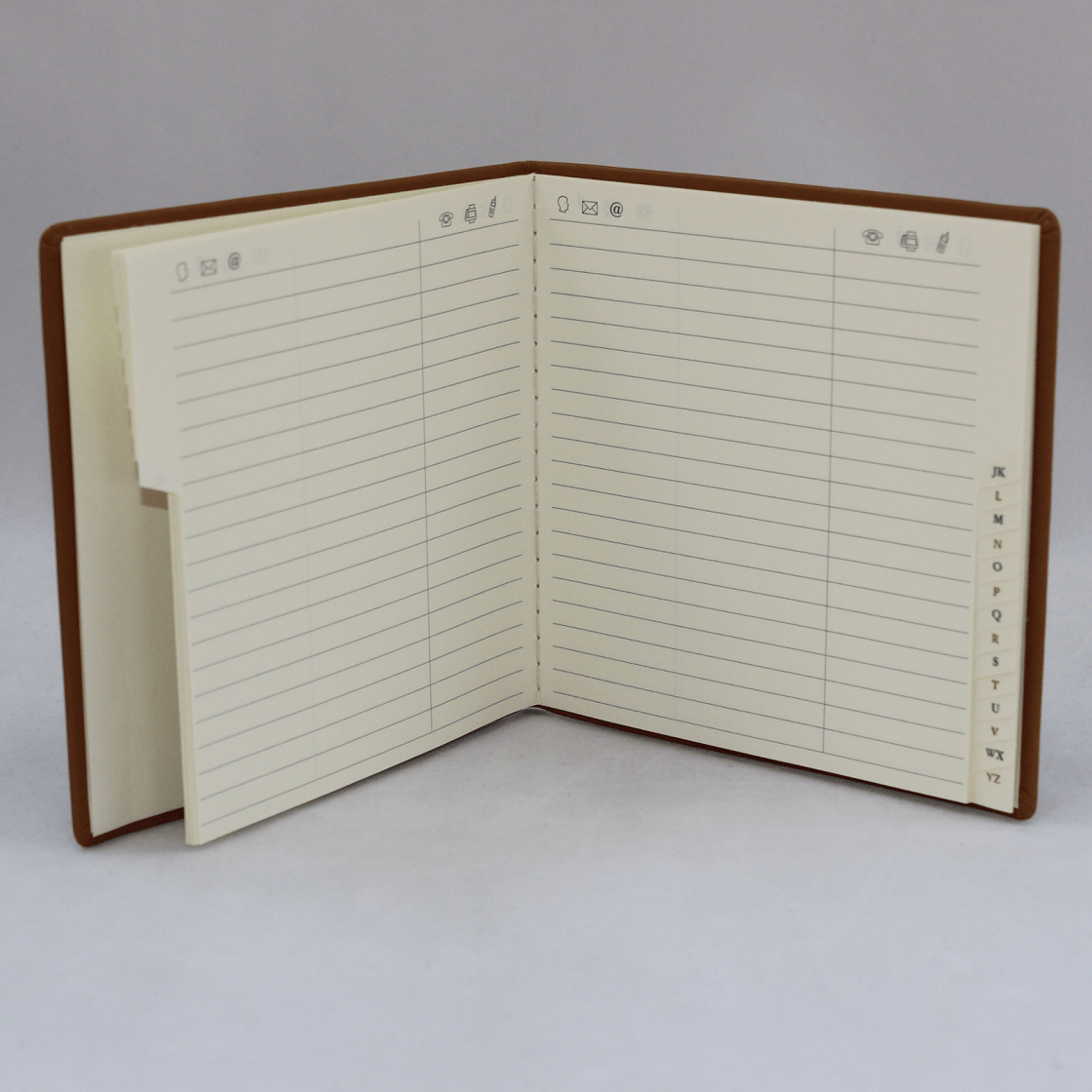 Adressbuch Leder