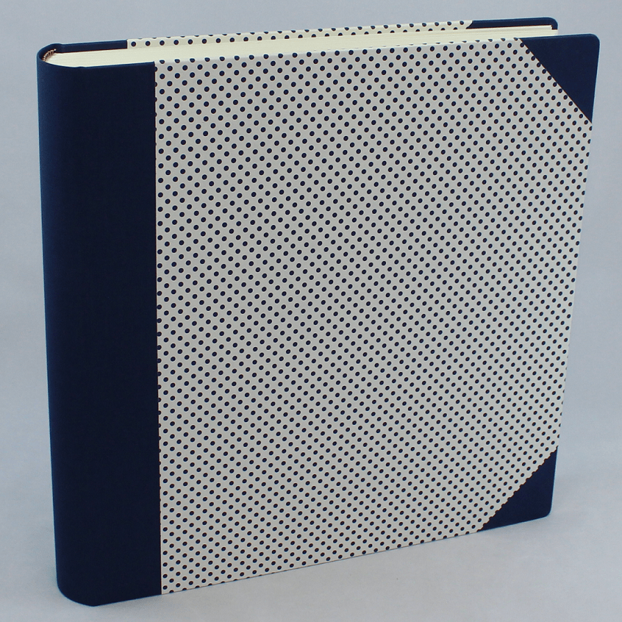 Fotoalbum Points groß in rot oder blau