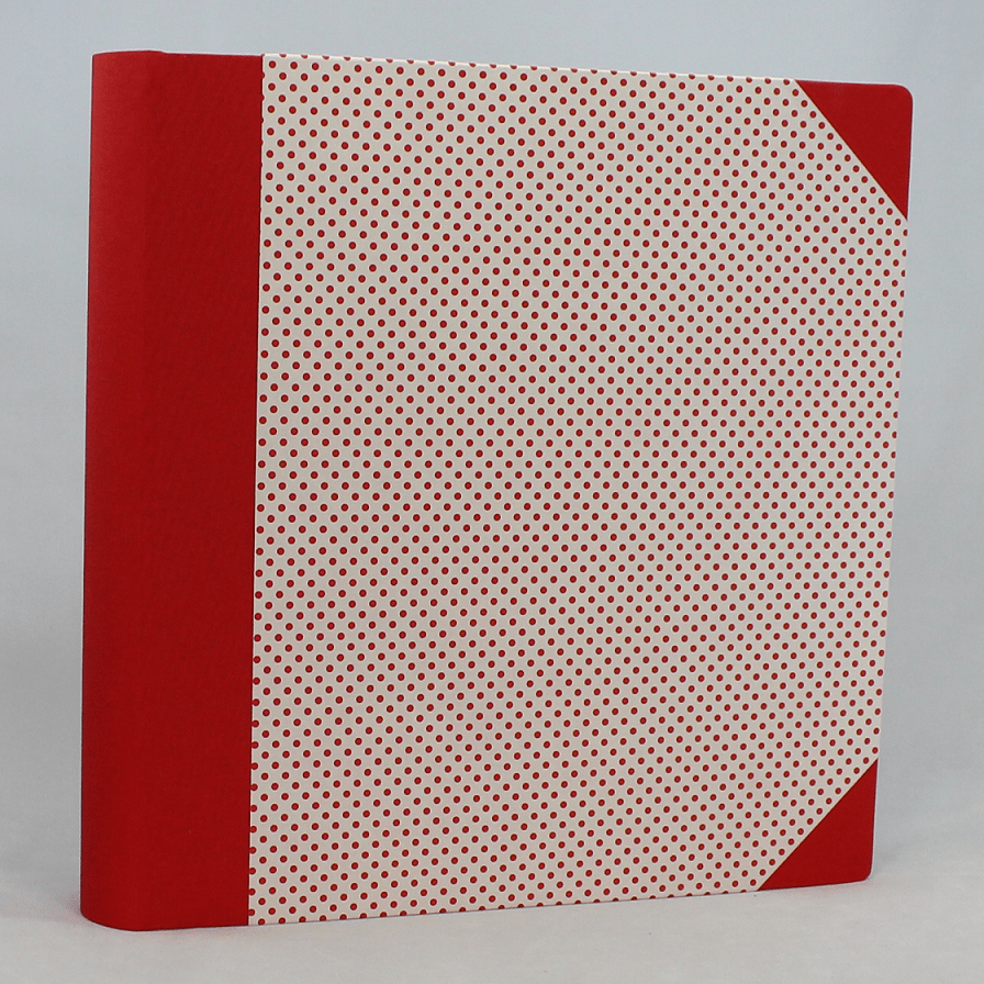 Fotoalbum Points groß in rot oder blau