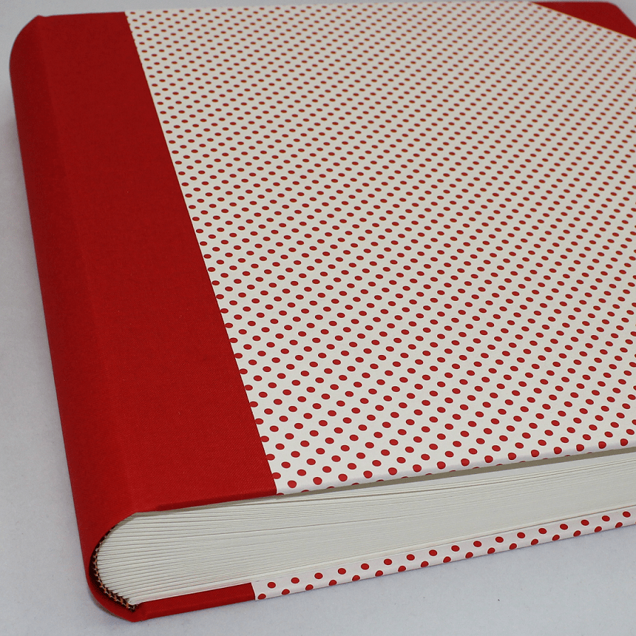 Fotoalbum Points groß in rot oder blau