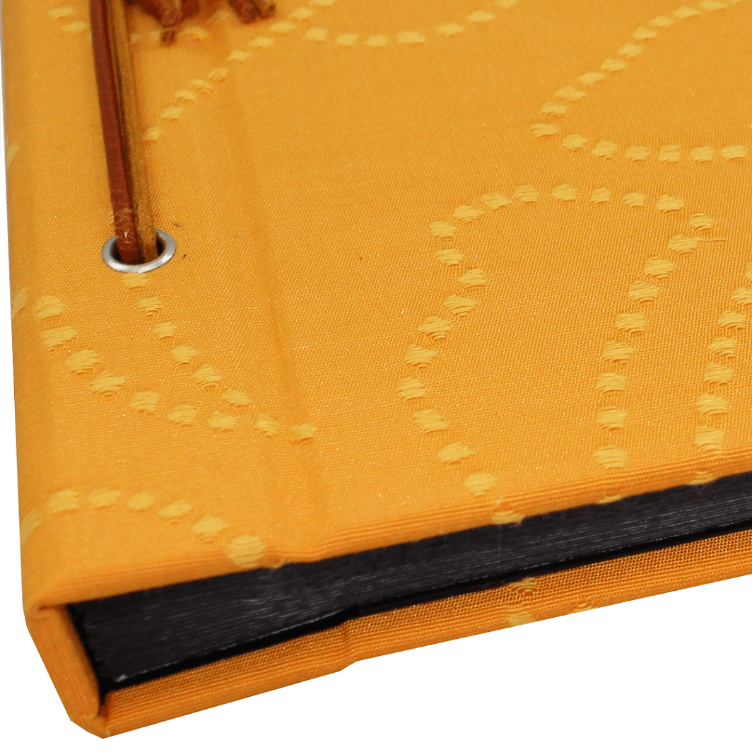 Fotoalbum mit Kordelbindung Lara orange