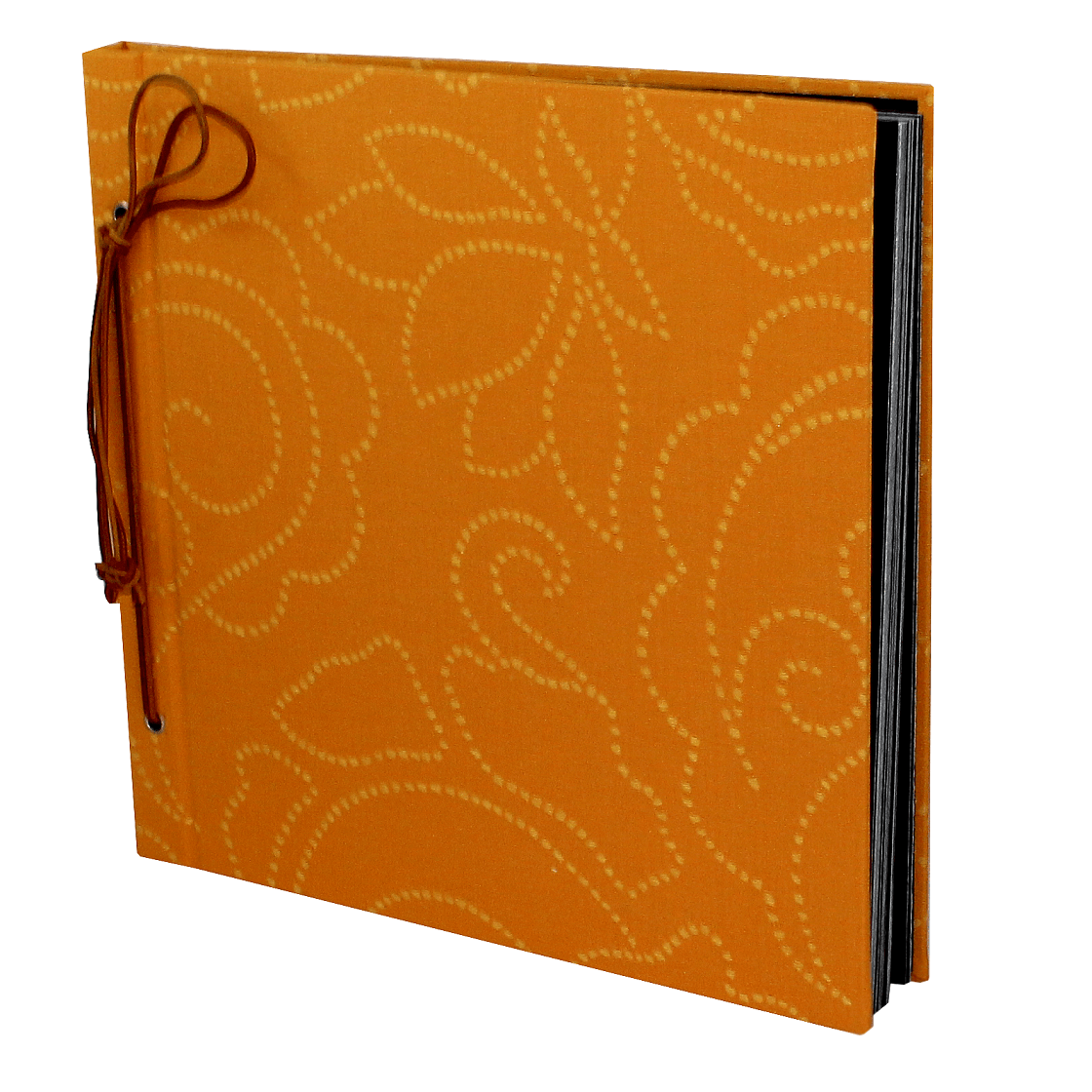 Fotoalbum mit Kordelbindung Lara orange