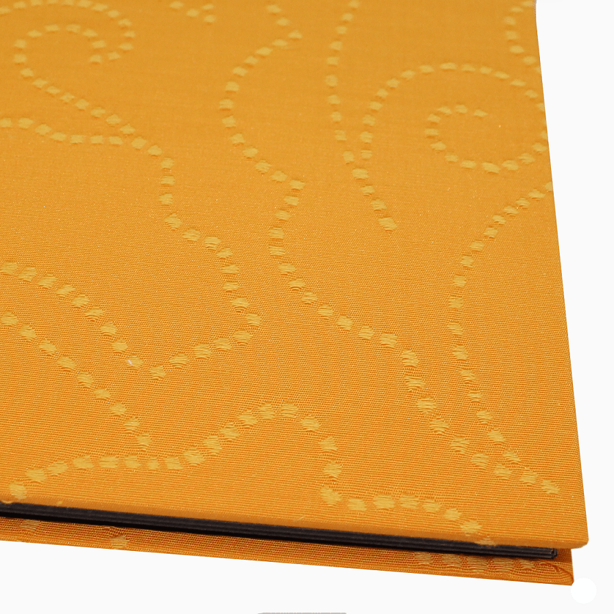 Fotoalbum mit Kordelbindung Lara orange