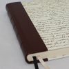 Gästebuch Schrittura Halbleder