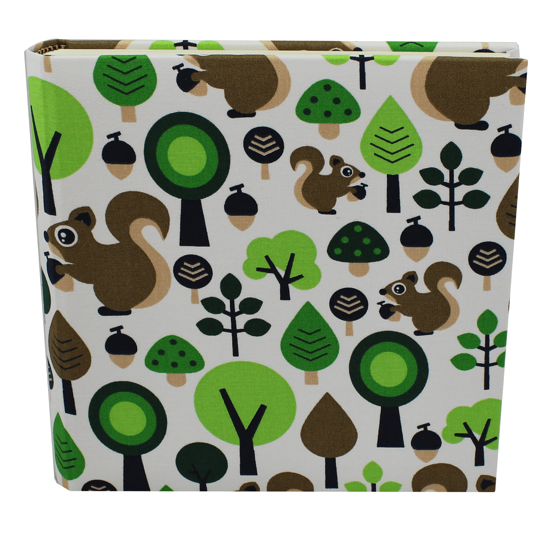 Kinderalbum Eichhörnchen grün