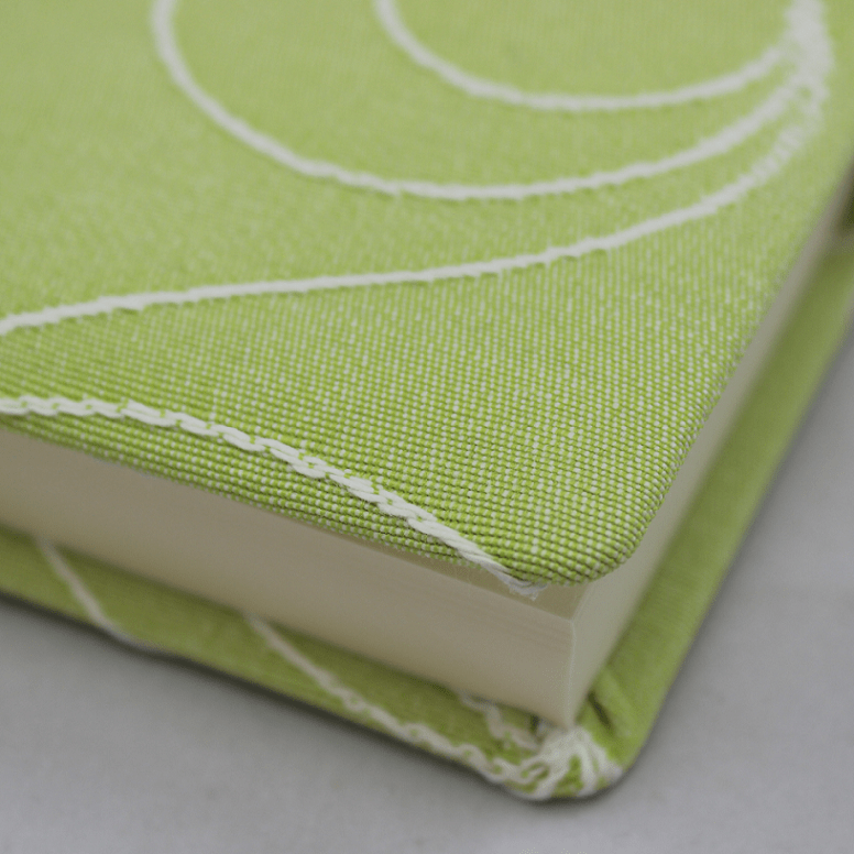 Tagebuch Lisa grün mit bestem Einschreibpapier Poesie-Tagebuch Lisa mit Schloss kiwi