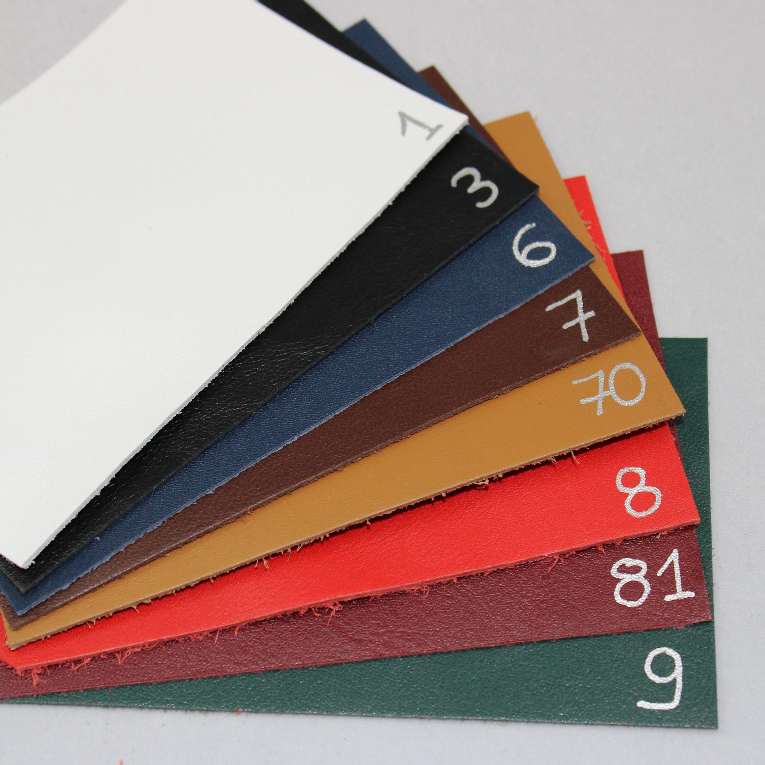 Vollrindleder Farben Adressbuch Leder groß