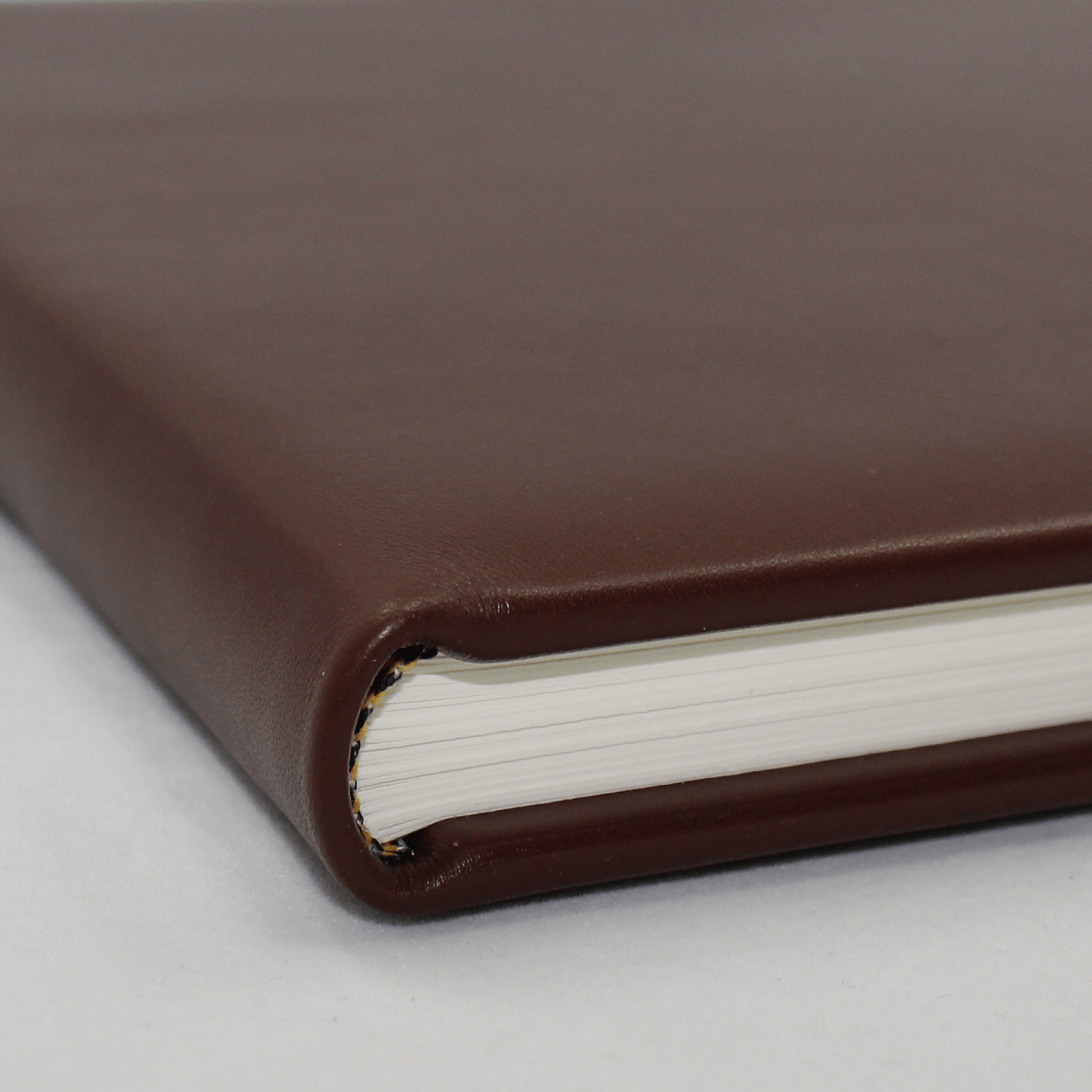 Foto-Gästebuch Zeus aus braunem Vollrindleder