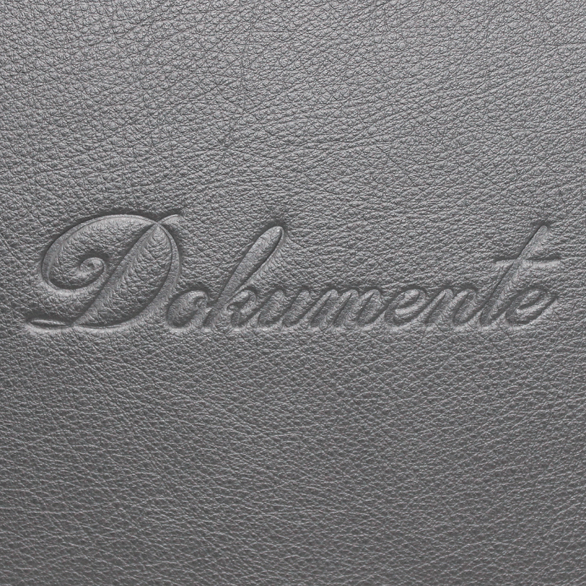 Dokumentenmappe aus glattem Vollrindleder