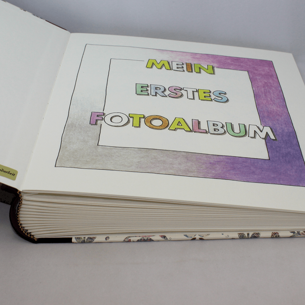 Kinderalbum Uhu blau