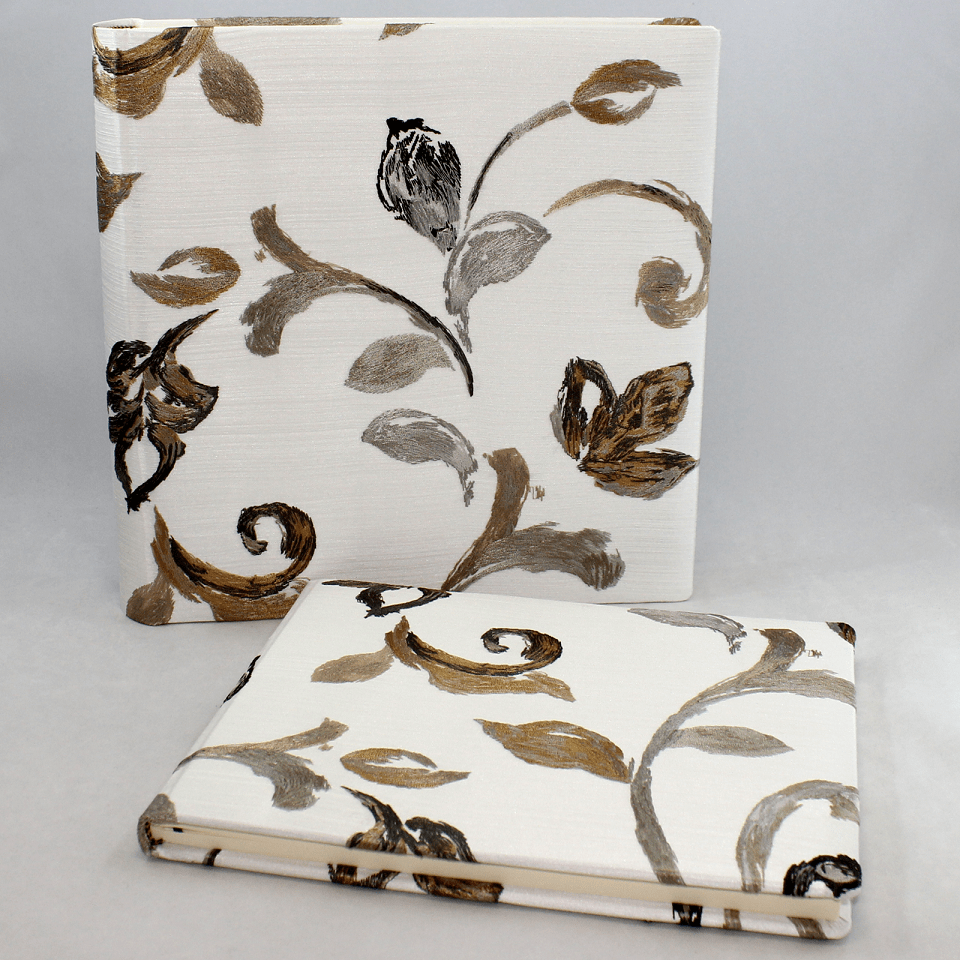 Fotoalbum und Fotogästebuch Alina gold