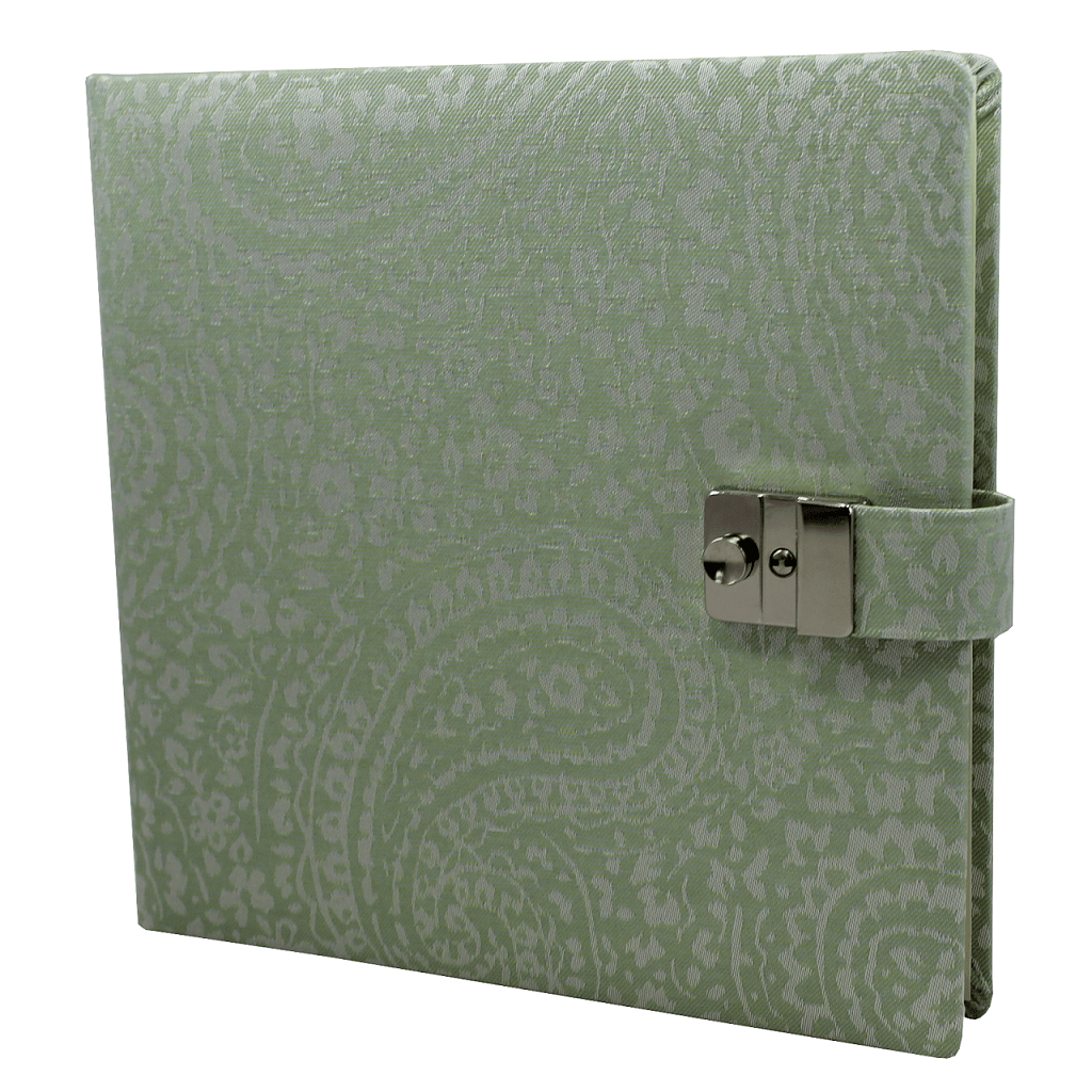 Tagebuch mit Schloss Deli mint