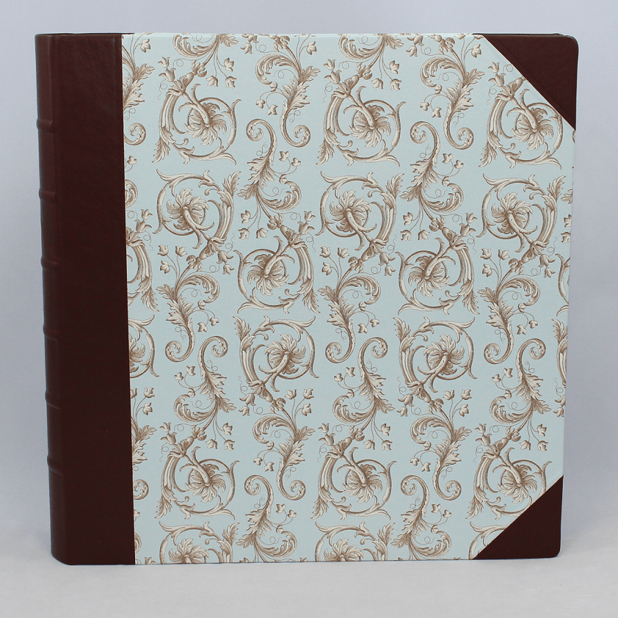 Fotoalbum Aquamarin Halbleder