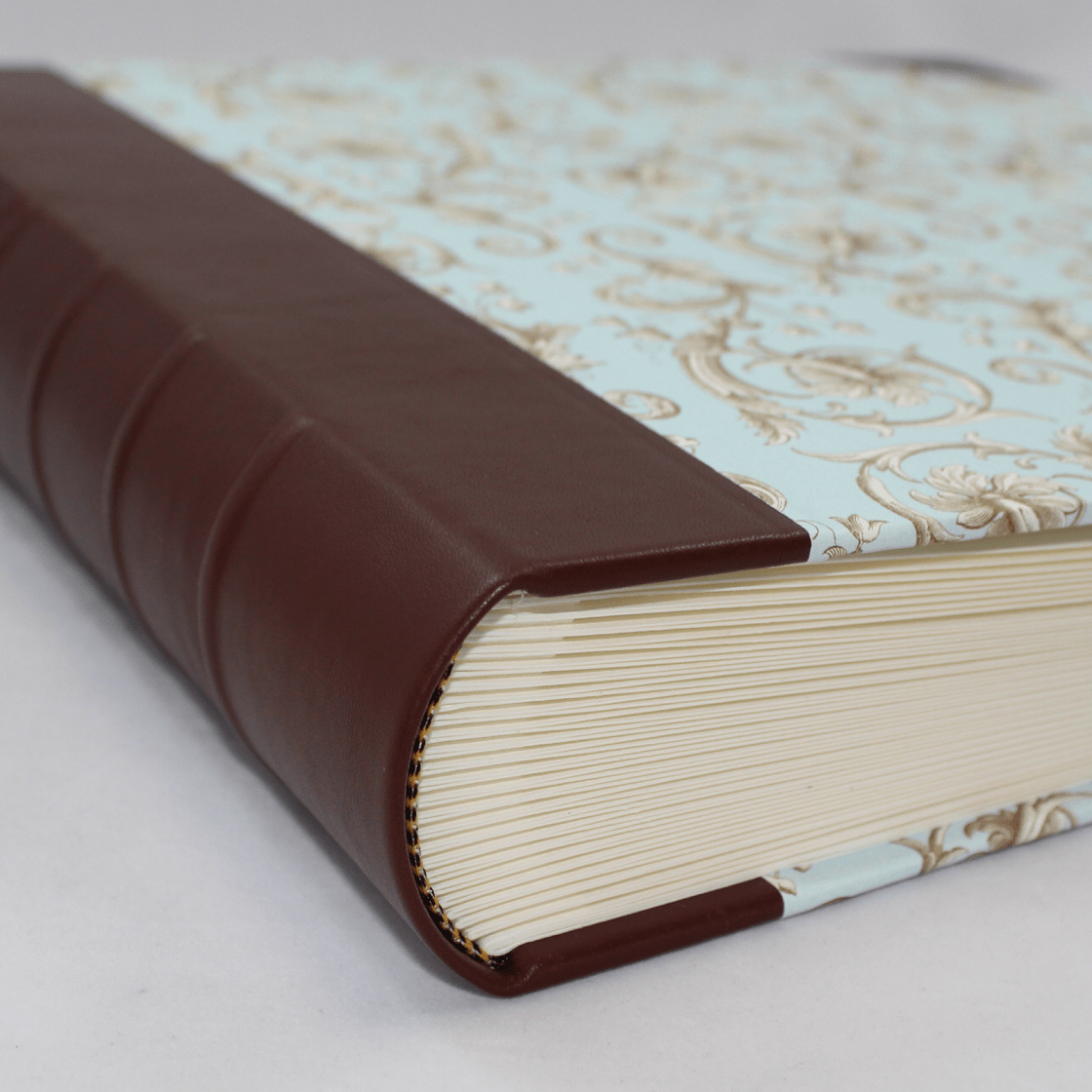 Fotoalbum Aquamarin Halbleder