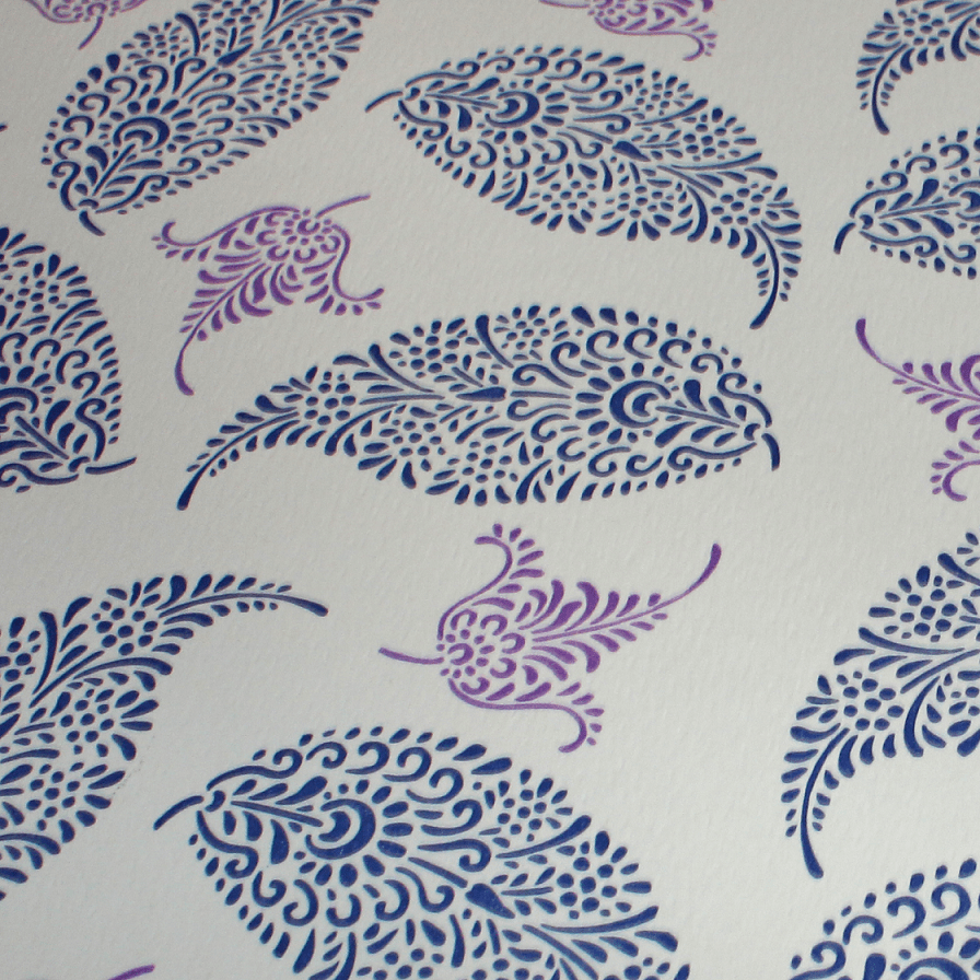 Gästebuch I Fogli blau