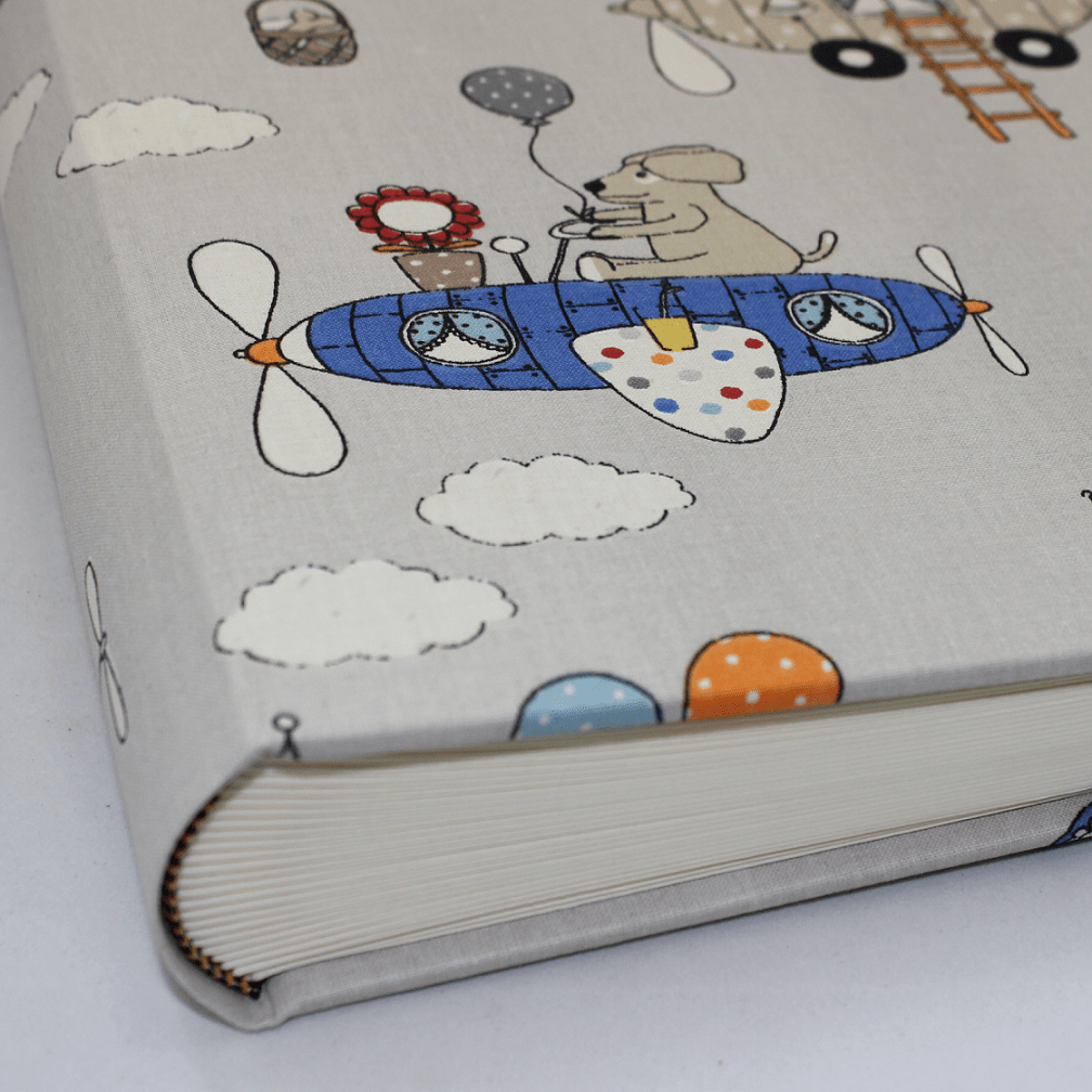 Fotoalbum Entdeckungsreise Fadenheftung Kinderalbum Entdeckungsreise