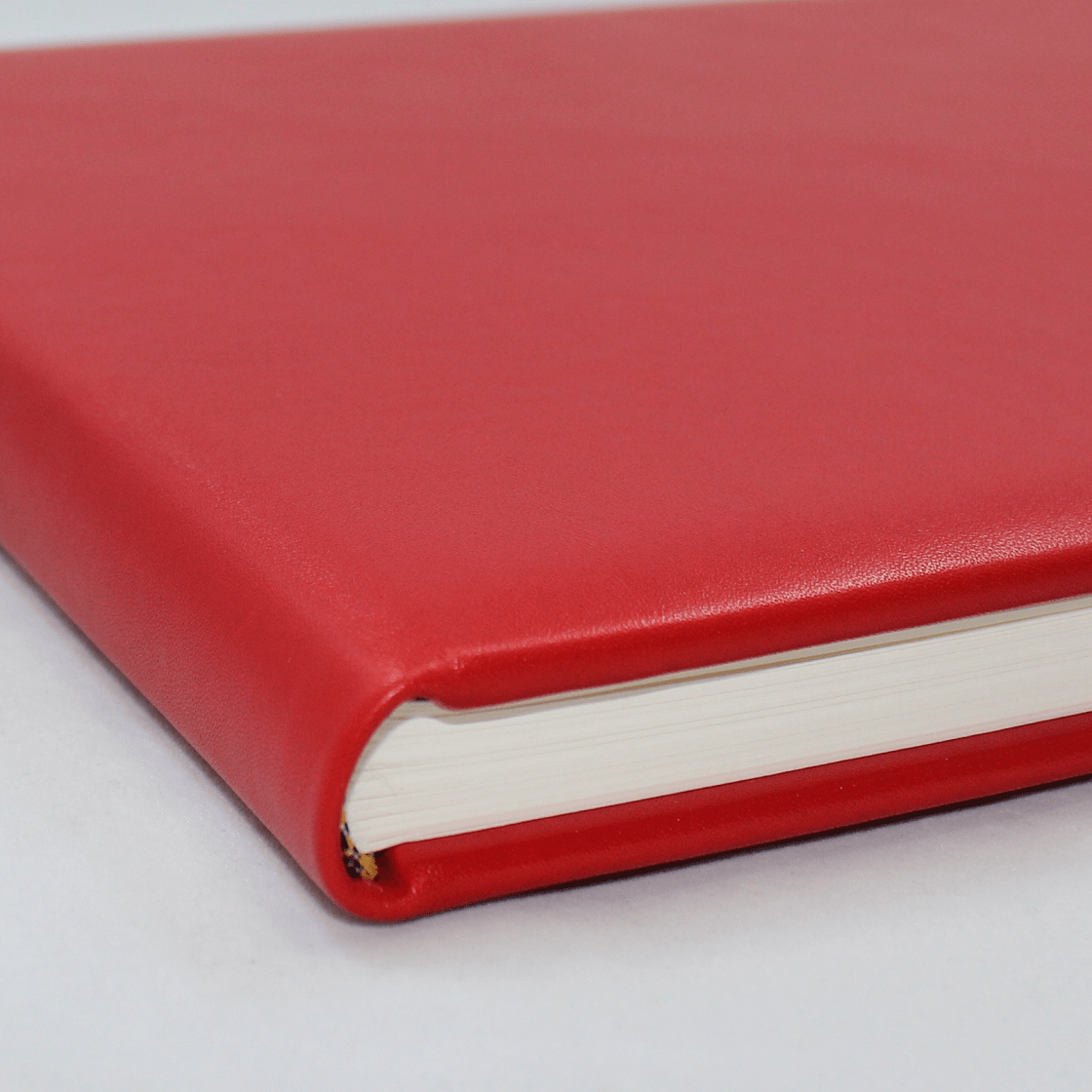 Foto-Gästebuch Zeus aus rotem Vollrindleder