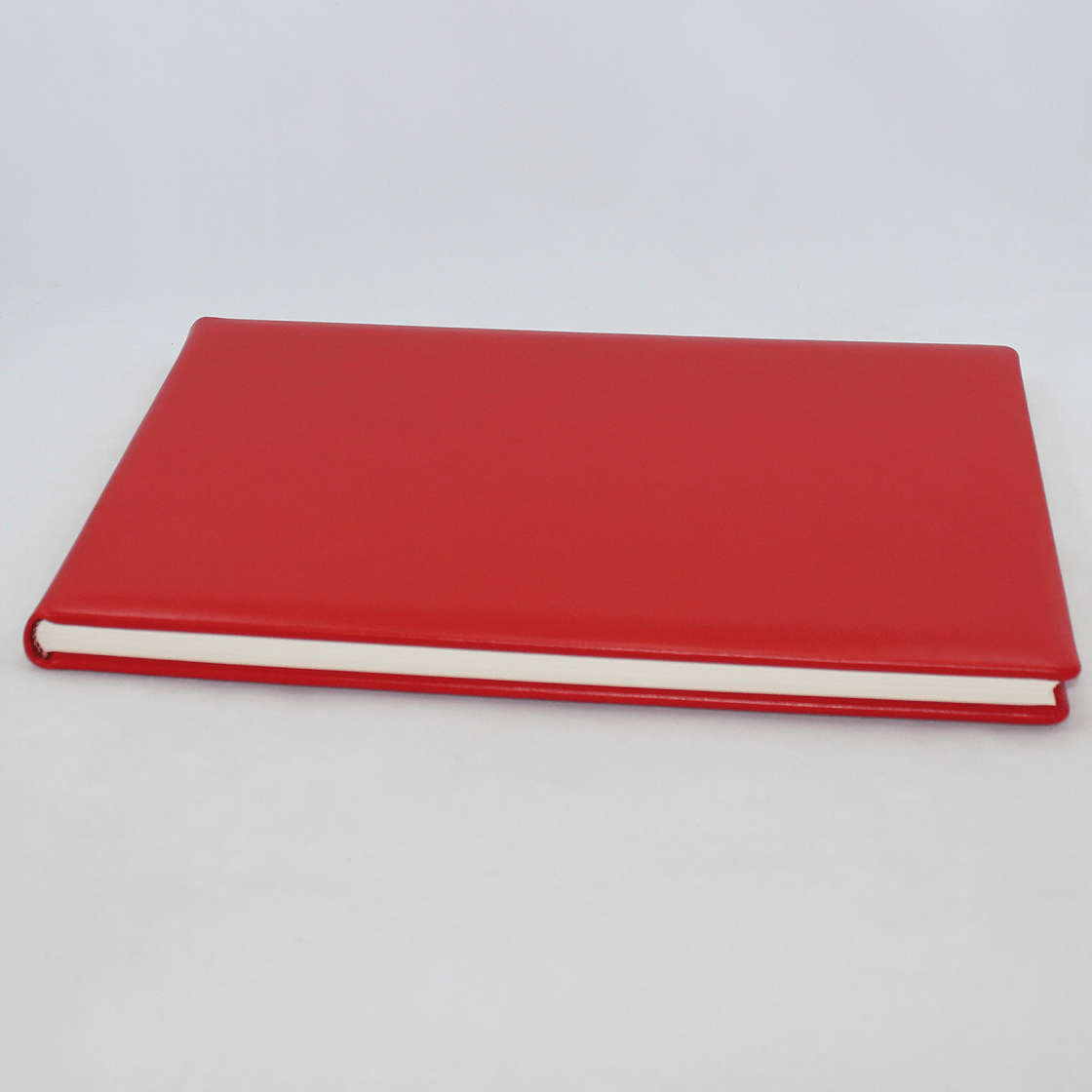 Foto-Gästebuch Zeus aus rotem Vollrindleder