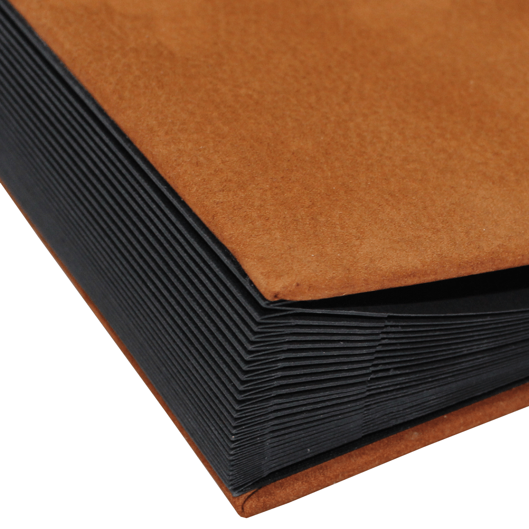 Pultordner Nubukleder mit Registern A-Z