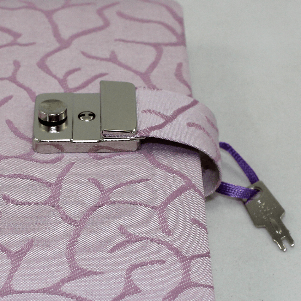 Tagebuch mit Schloss Campo flieder abschließbar Tagebuch mit Schloss Campo flieder