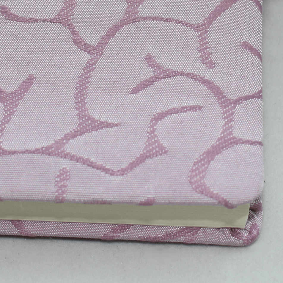 Tagebuch mit Schloss Campo flieder mit von Hand eingezogenen Ecken Tagebuch mit Schloss Campo flieder