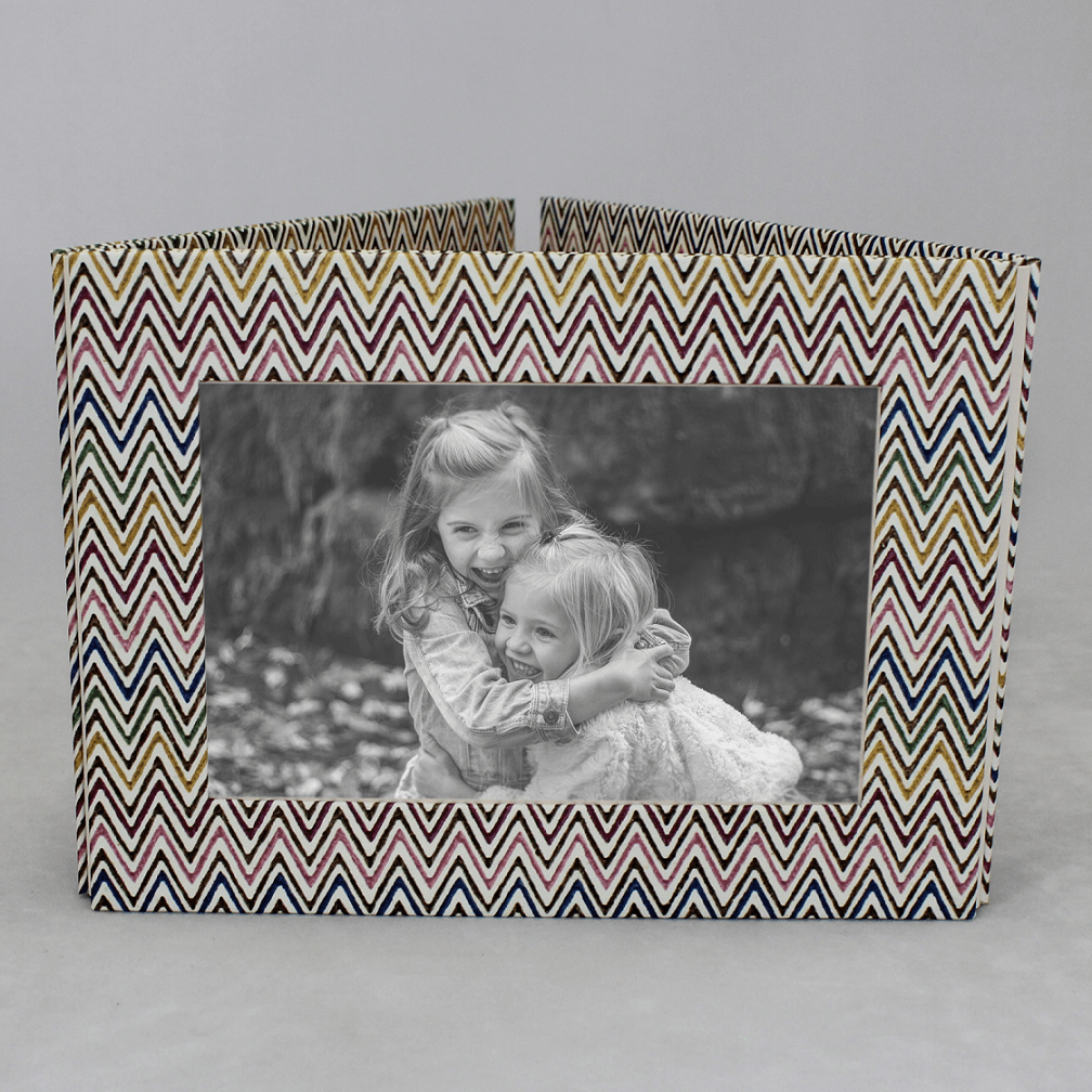 Fotorellos Zickzack quer