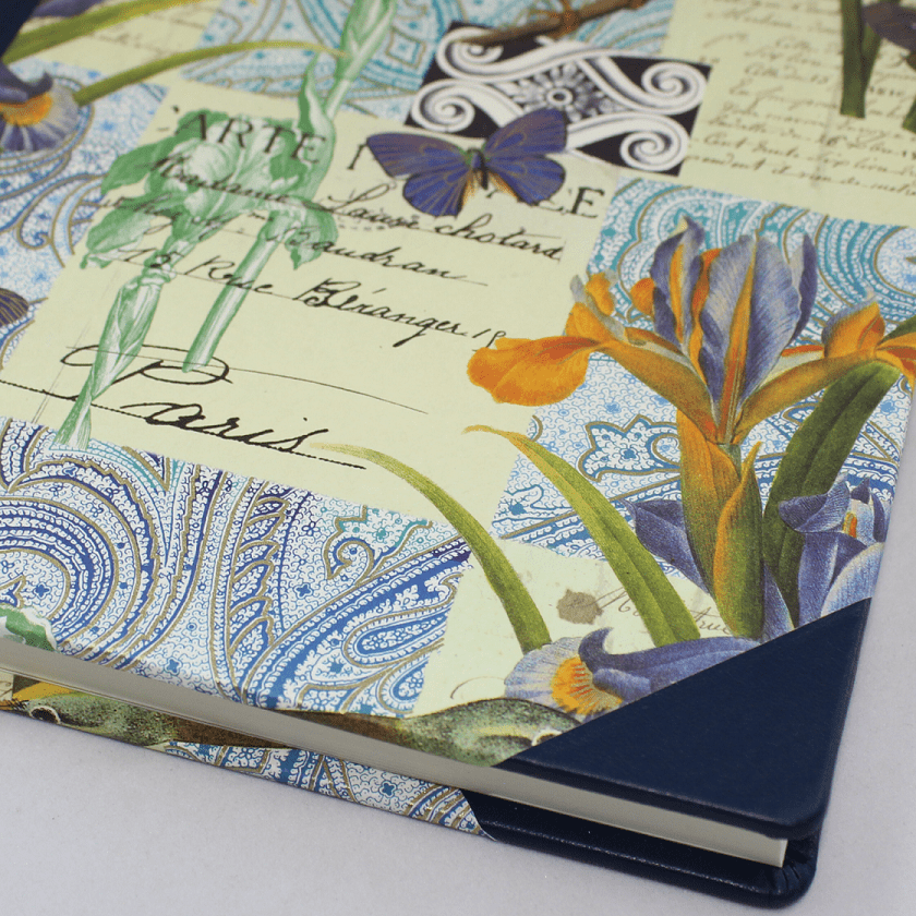 Gästebuch Lorenzo mit von Hand gerundeten Ecken