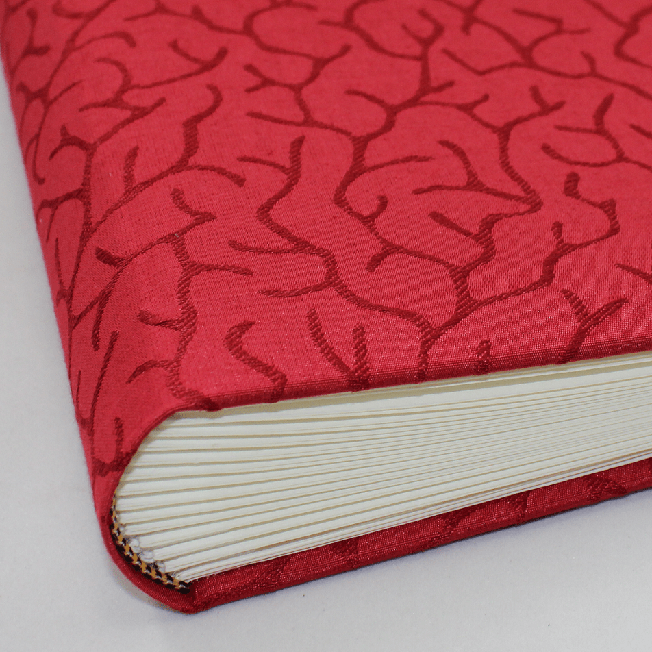 Fotoalbum Campo rot Fadenheftung