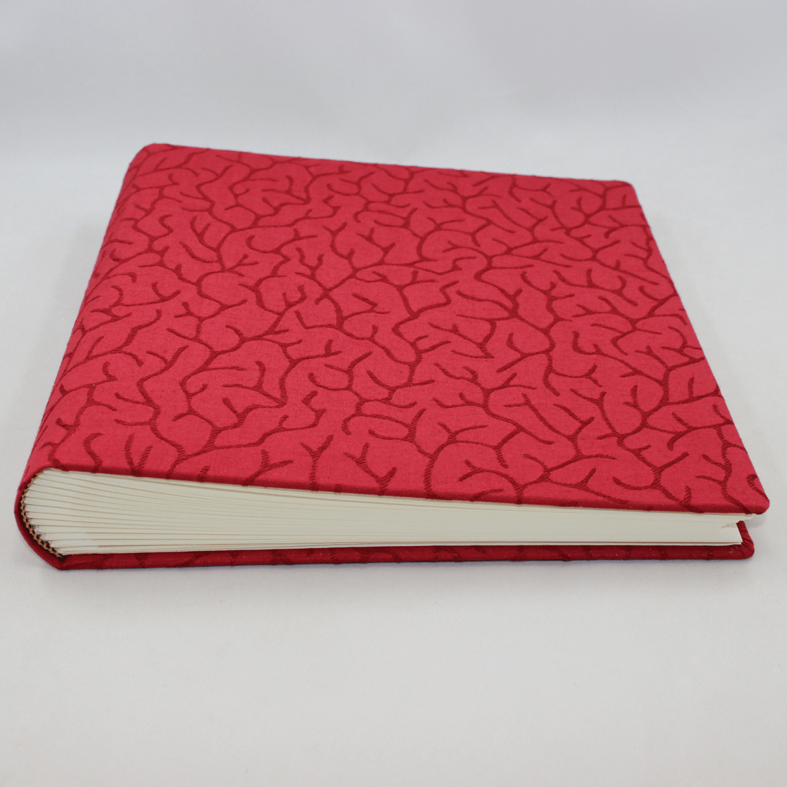 Fotoalbum Campo rot im Stoffeinband Fotoalbum Campo rot