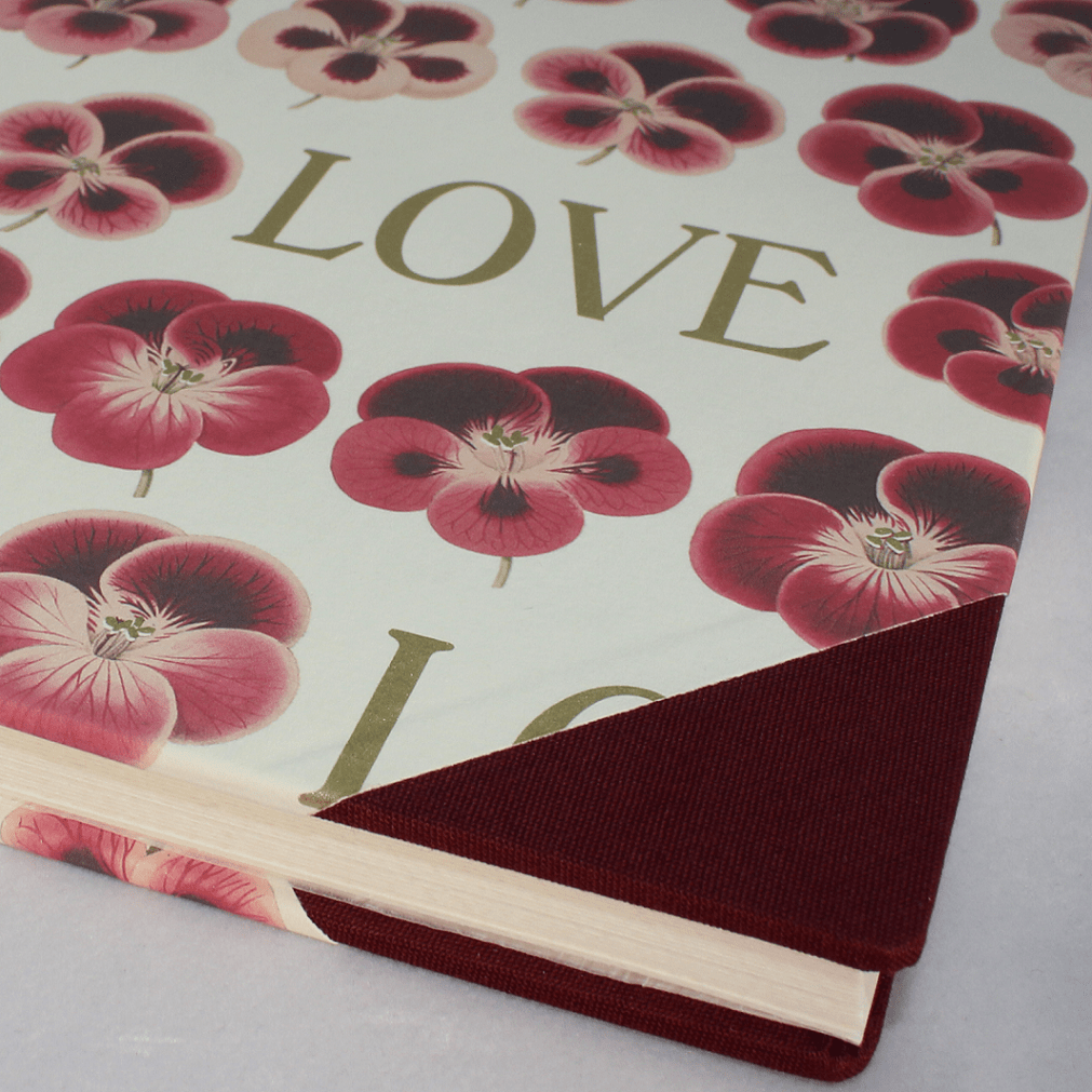 Fotoalbum mit Kordelbindung Love