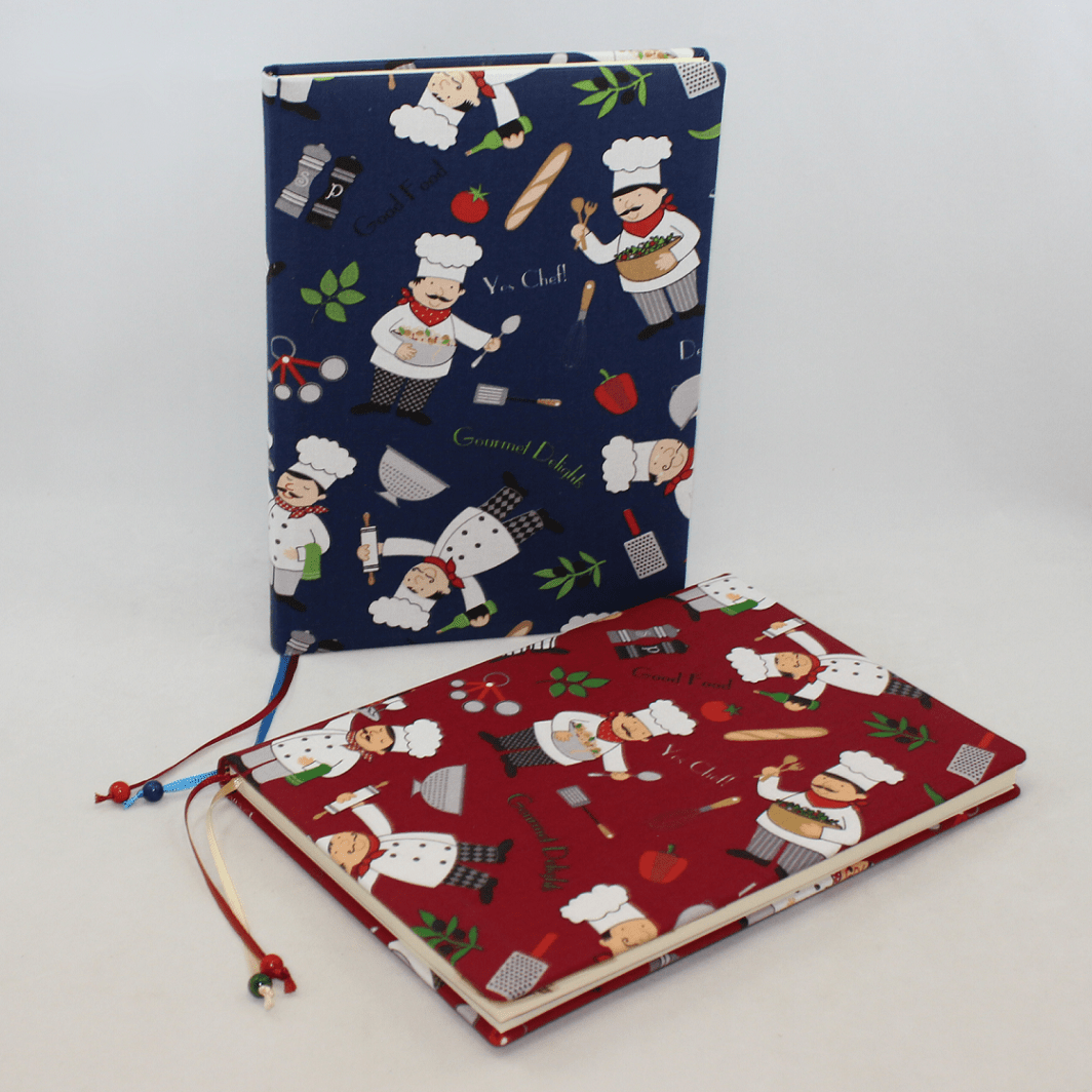 Kochrezept Sammelbuch Chefkoch in zwei Farben