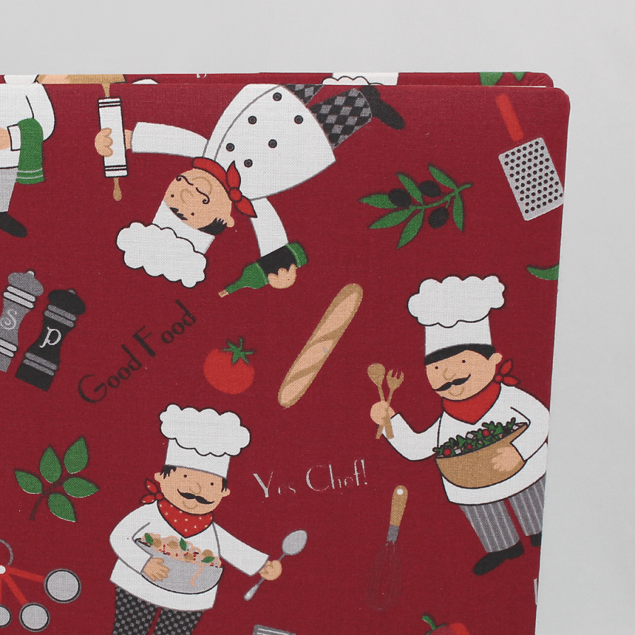 Kochrezept Sammelbuch Chefkoch in rot