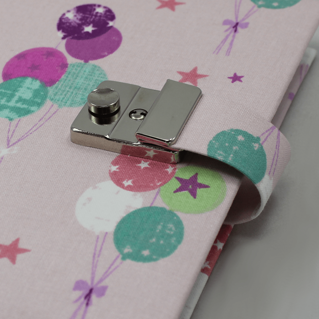 Tagebuch Luftballons in rosé-pink