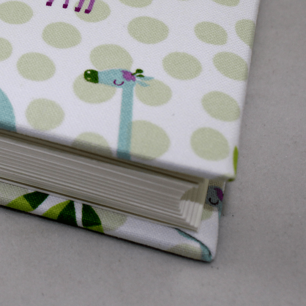 Fotoablbum Giraffe runde Ecken Kinderalbum Giraffe